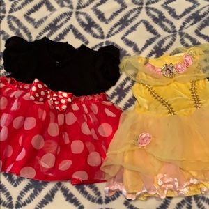 Baby costumes!! Minnie and Belle